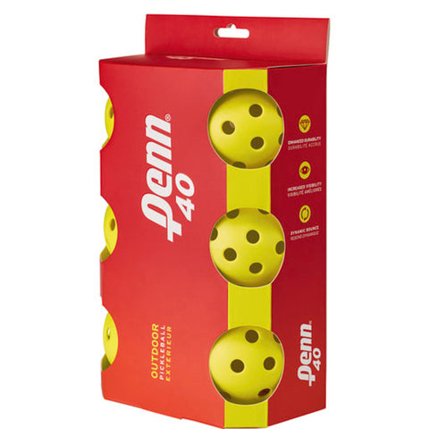 Penn 40 Pickleballs - 6 pack